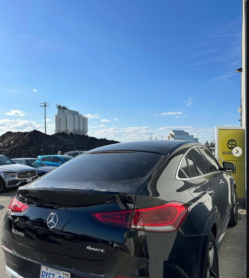 Mercedes-Benz GLE after body repair